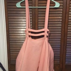 Pink Overall Skirt